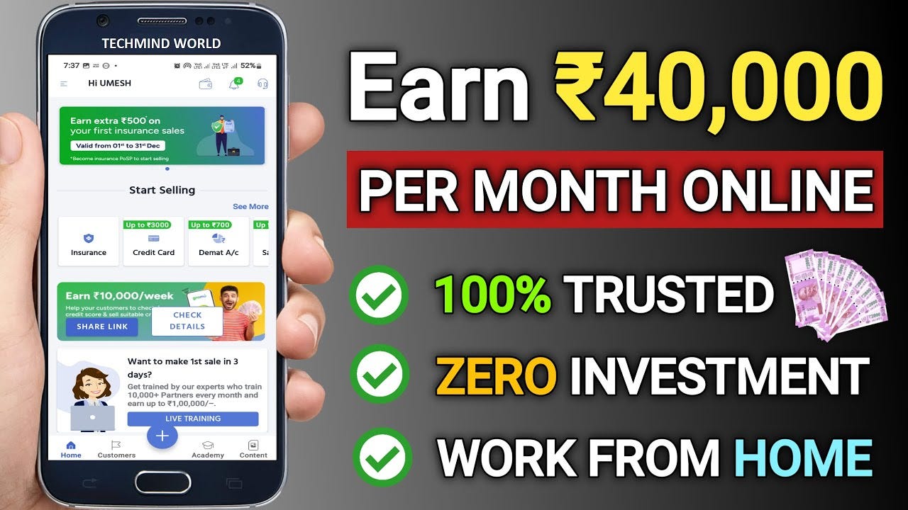 Earn Money App Without Investment This Apps 100% Legal