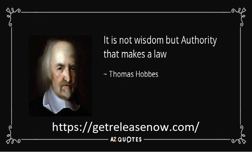 "It is not wisdom but authority that makes a law."