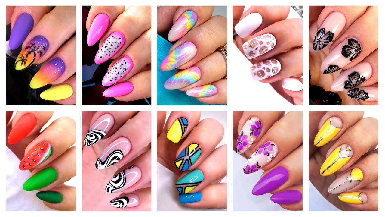 Top 25 Summer Nails/ Types-Colour And Price