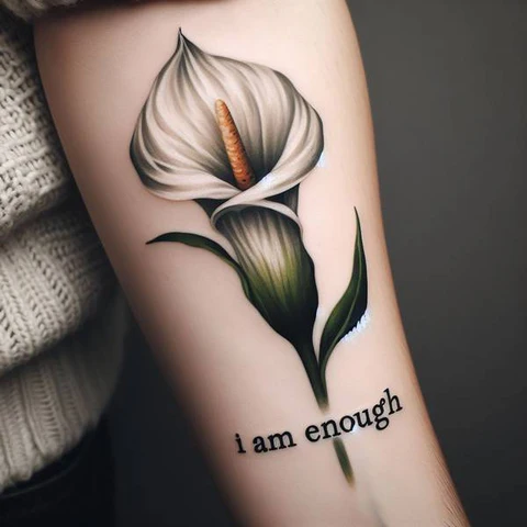 I Am Enough Tattoo