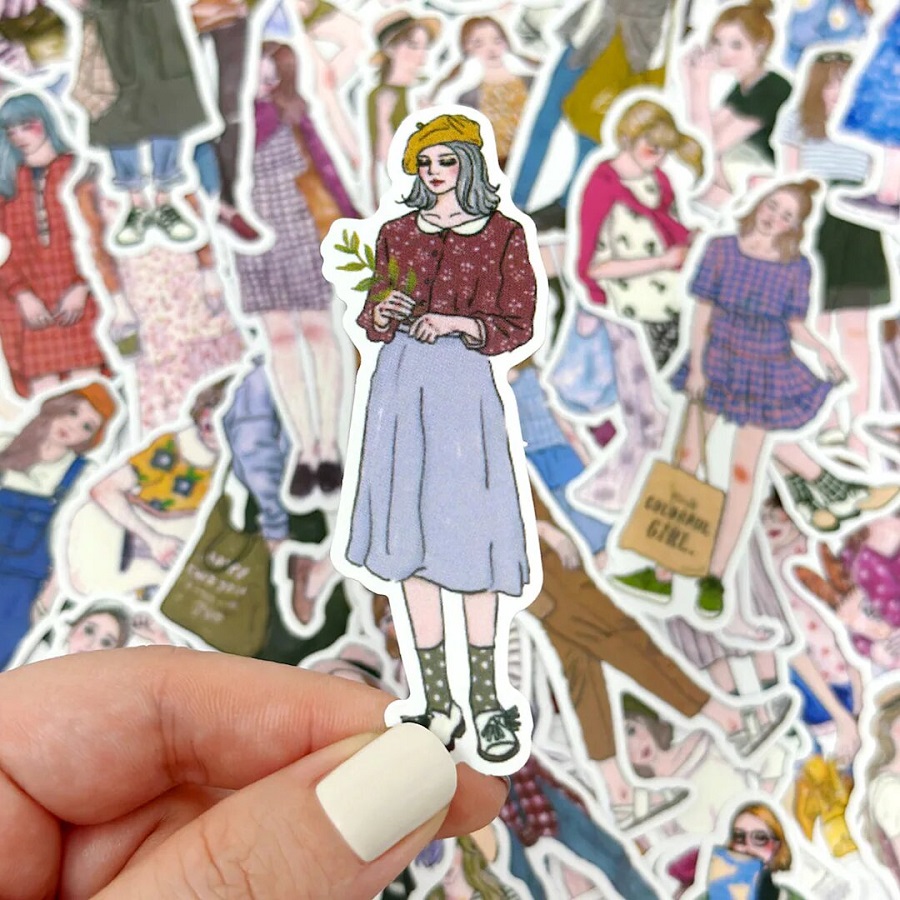 icon fashionista stickers