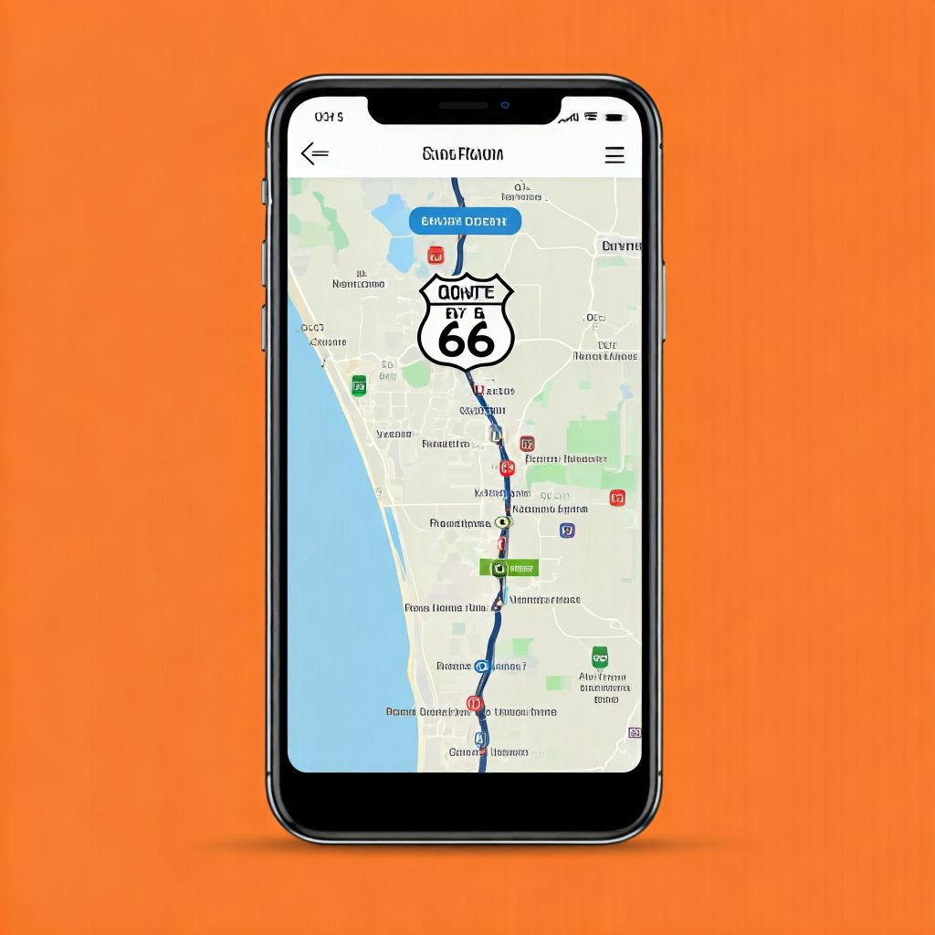 Route 66 Navigation App